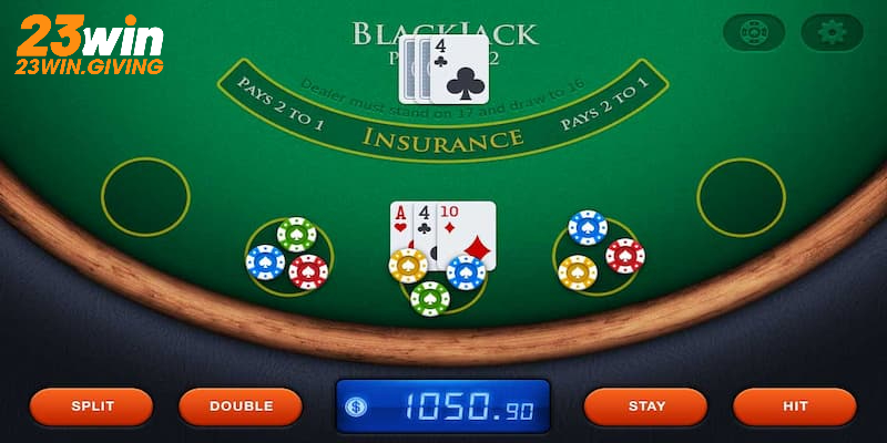 Luật chơi Blackjack 23WIN chi tiết nhất