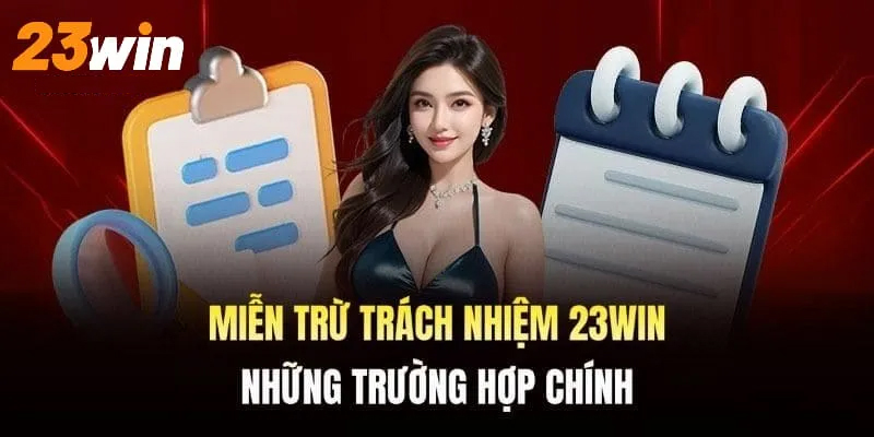 Các trường hợp nhà cái sẽ không chịu trách nhiệm
